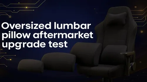 Oversized Lumbar Pillow Upgrade: Aftermarket Test