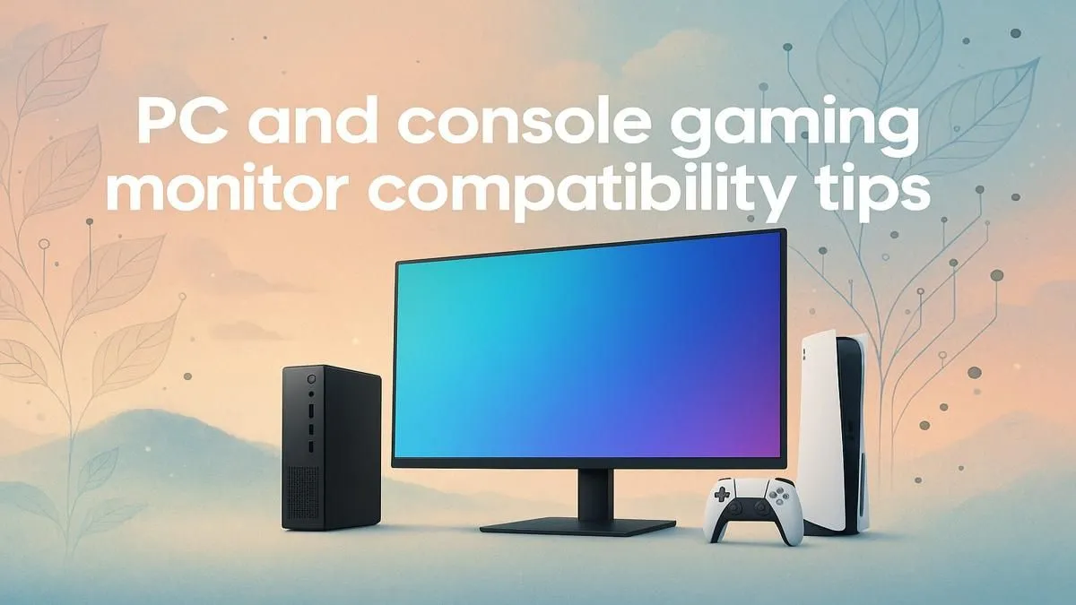 PC & Console Monitor Guide