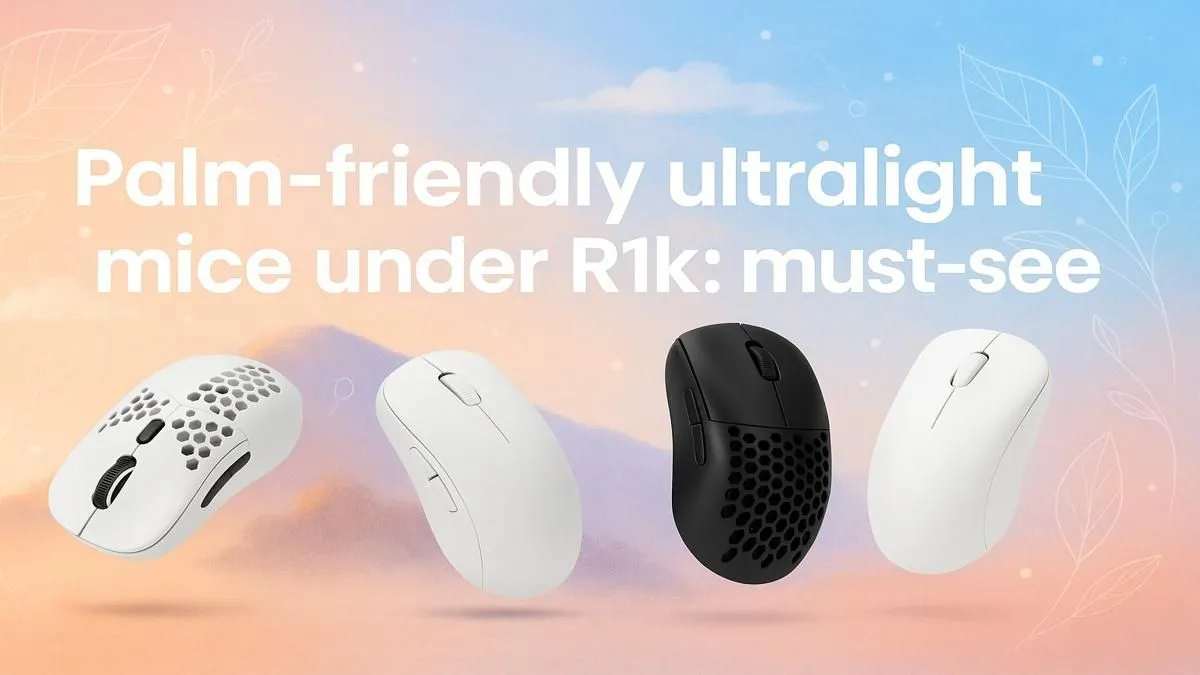 Ultralight Mice Under R1k | Comfort & Precision