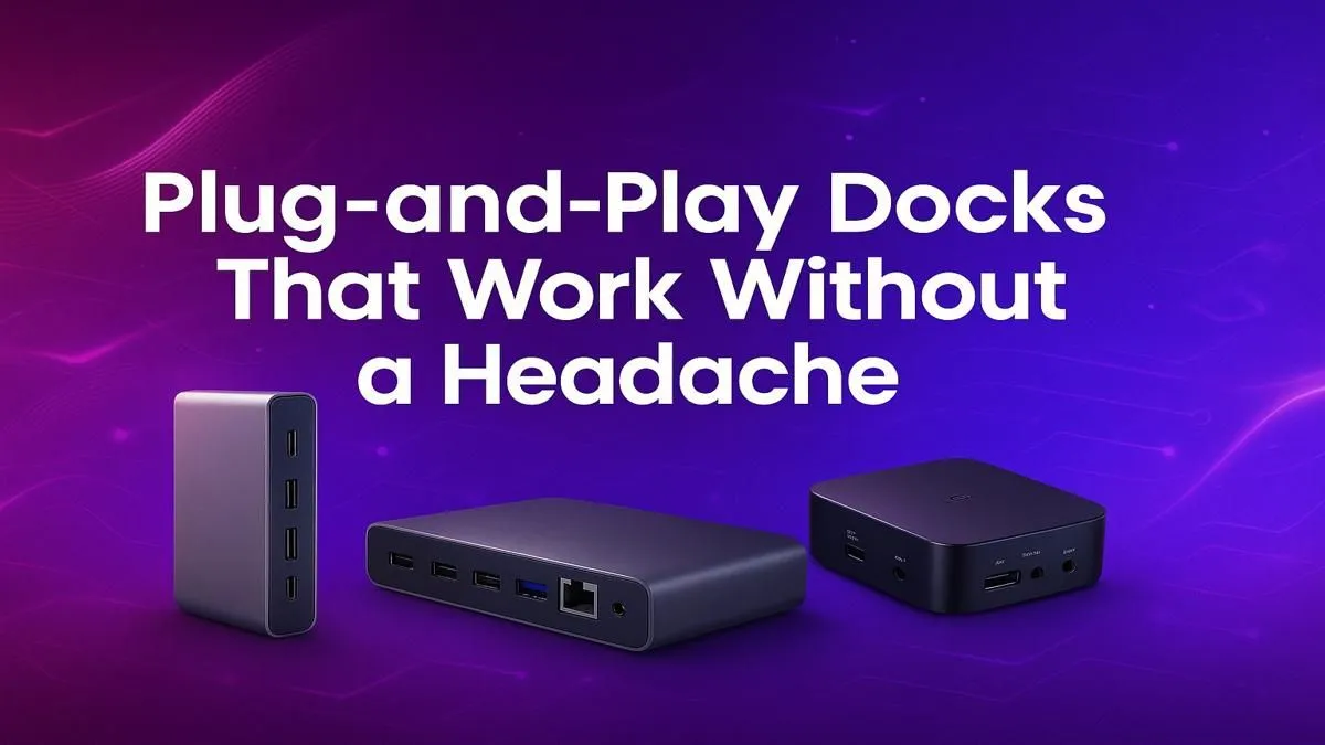 Seamless Plug-and-Play Docks | Evetech