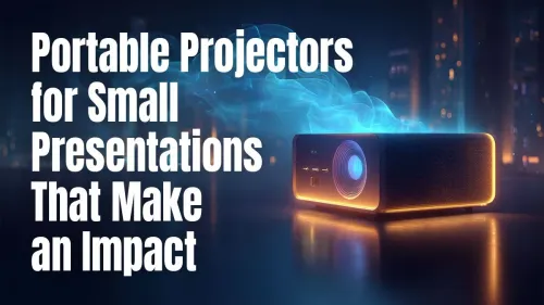 Portable Projectors for Small Presentations: Compact Power