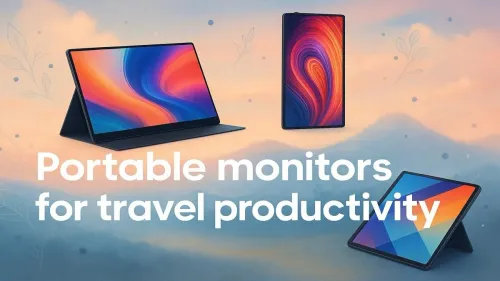 Best Portable Monitor for Travel: Boost Your Productivity