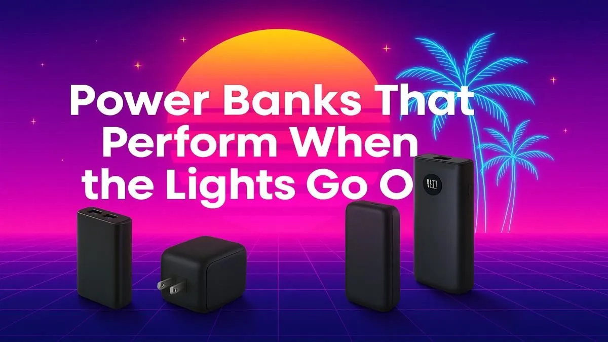 Best Power Banks | Lightweight Portable Chargers | Evetech