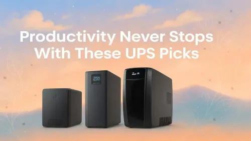 Best UPS for Continuous Productivity