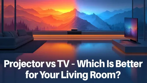 Projector vs TV: Best Choice for Your Living Room