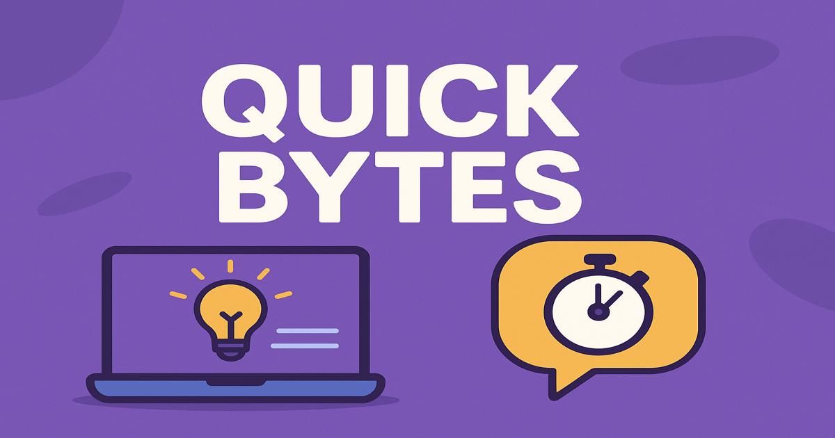 Quick Bytes: Ultra-Short Tech News & Tips for South African Users