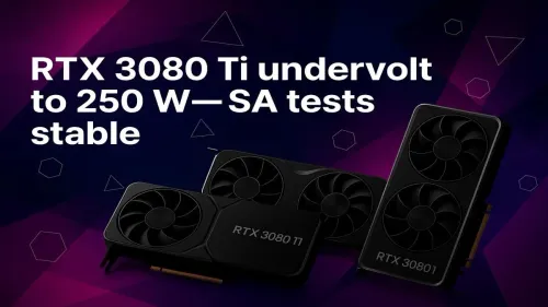 RTX 3080 Ti Undervolt to 250W Guide