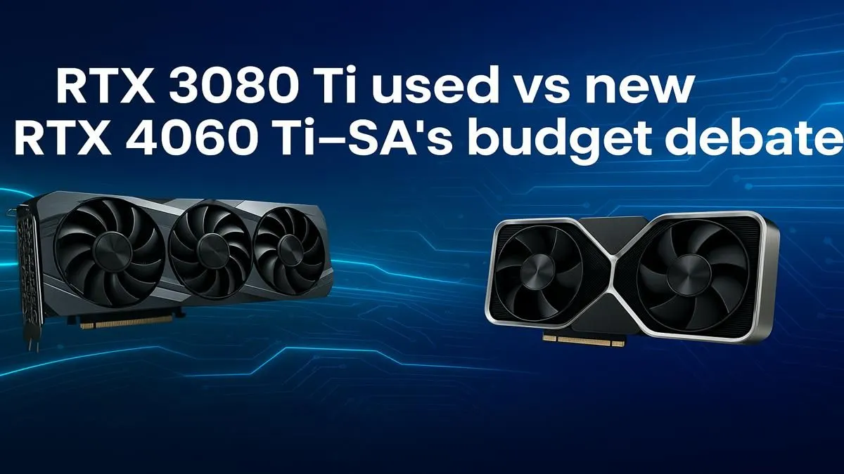 RTX 3080 Ti vs 4060 Ti SA