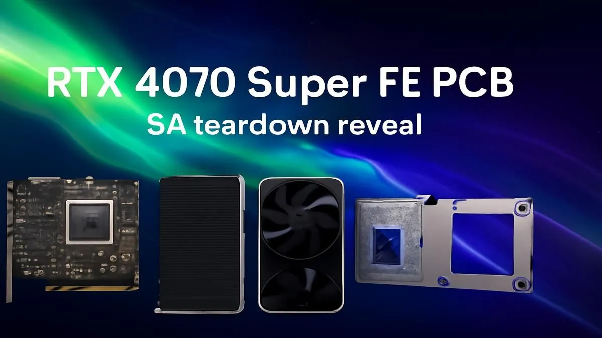 RTX 4070 Super FE PCB Breakdown | Evetech 🚀
