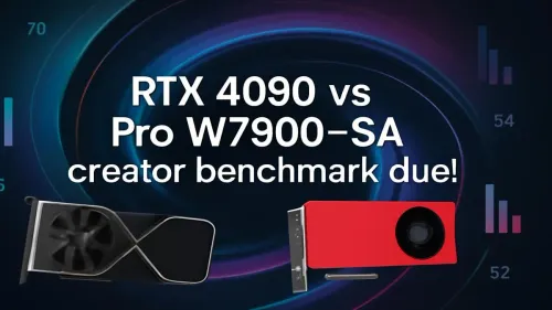 RTX 4090 vs Pro W7900: SA Creators’ Benchmark Battle