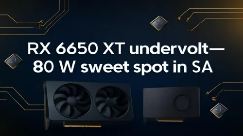 RX 6650 XT Undervolt - Undervolt RX 6650 XT South Africa
