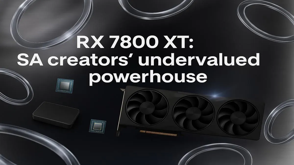 RX 7800 XT for Creators in South Africa | Evetech