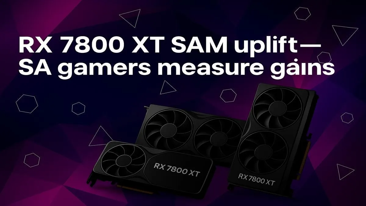 RX 7800 XT SAM Uplift | Evetech