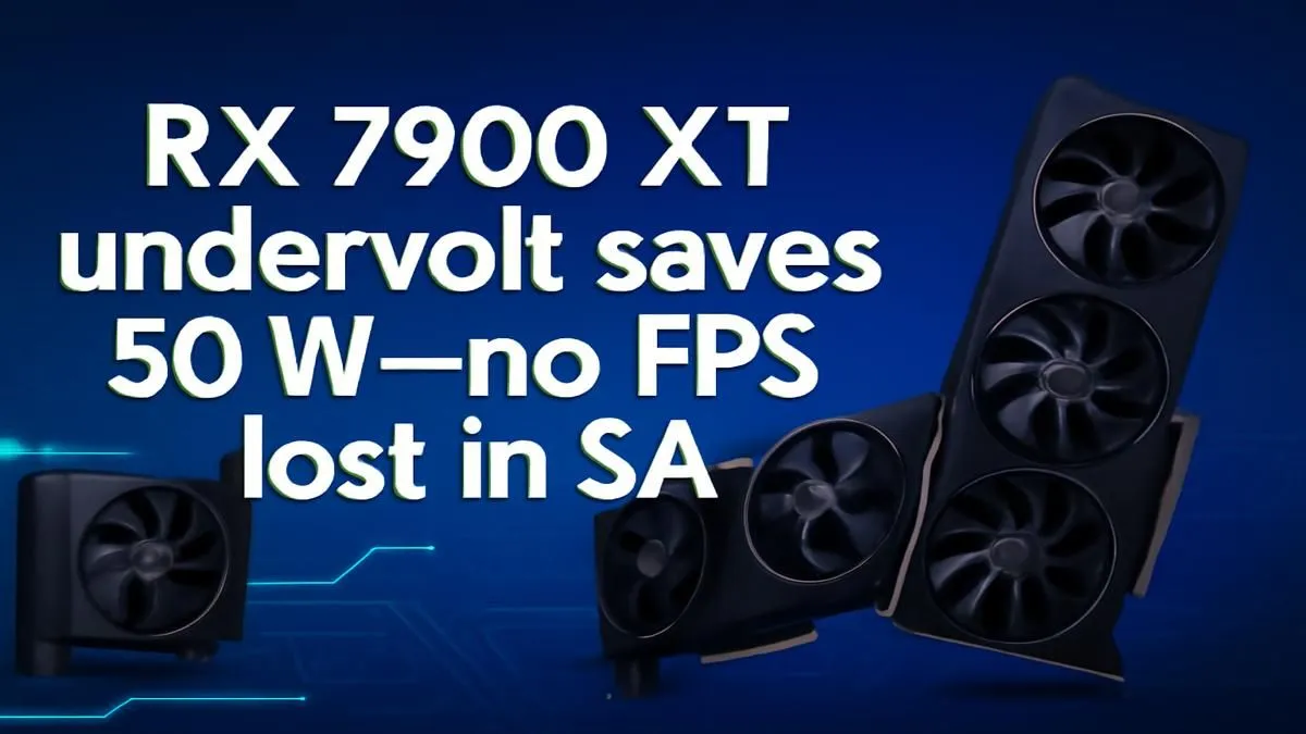 RX 7900 XT Undervolt Tips | 50W Saved | Evetech