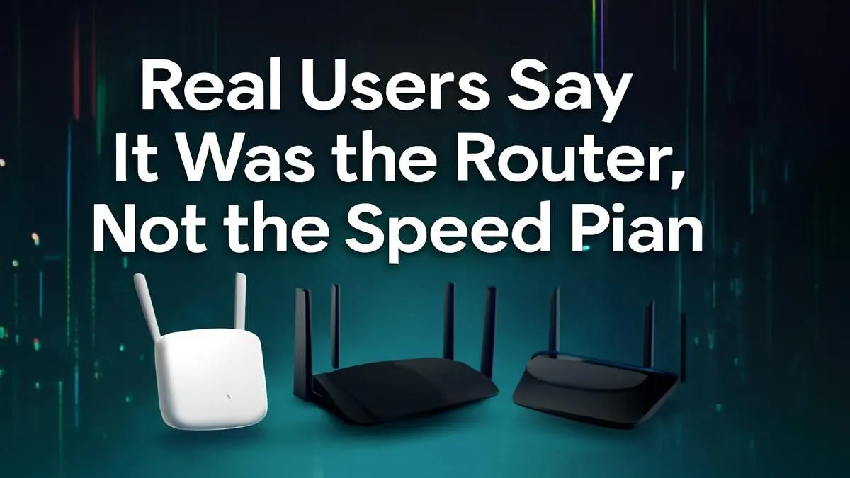 Router Problems or Speed Plan Fault?