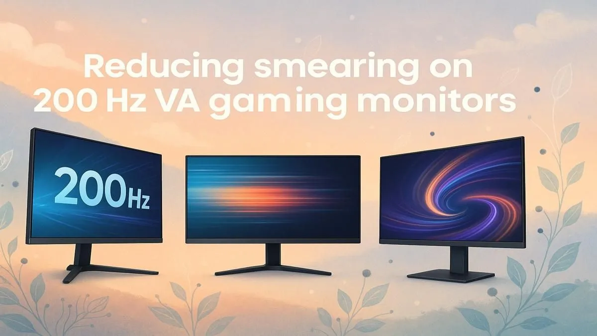 Fix VA Monitor Smearing