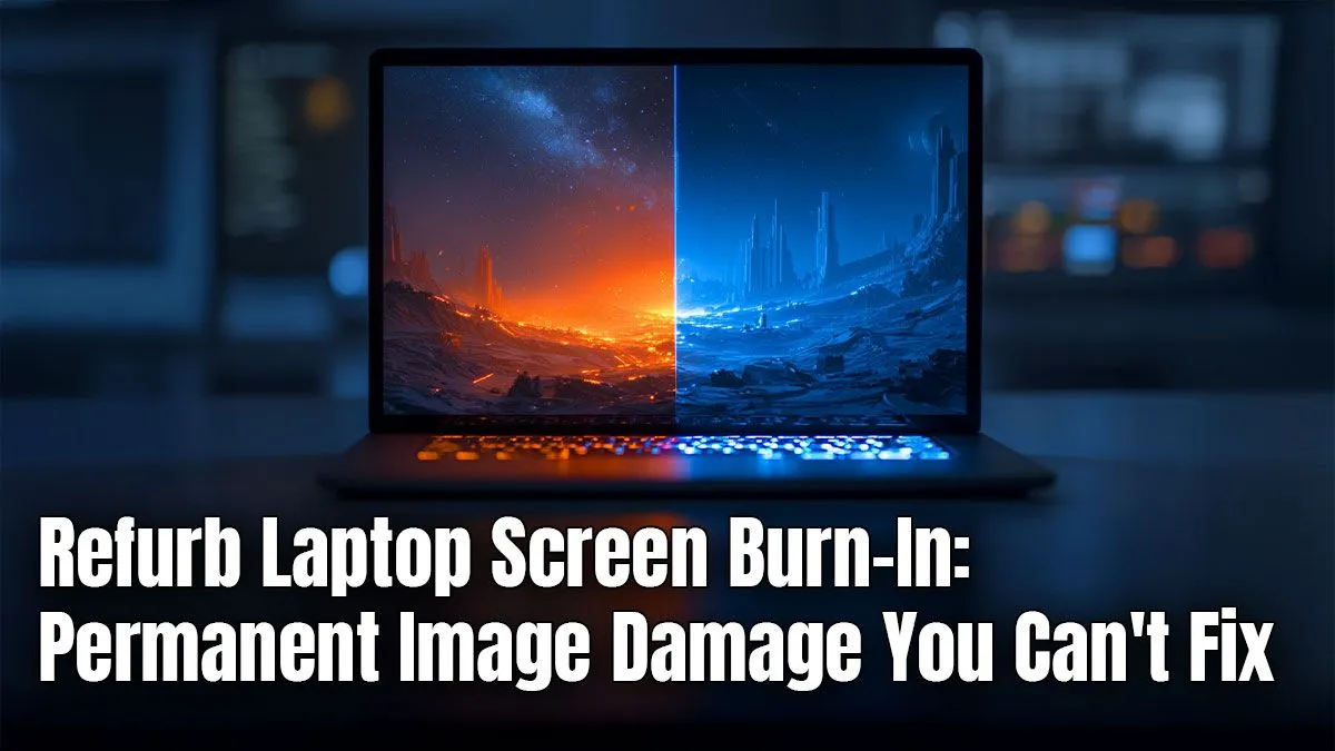 Laptop Burn-In Reversed