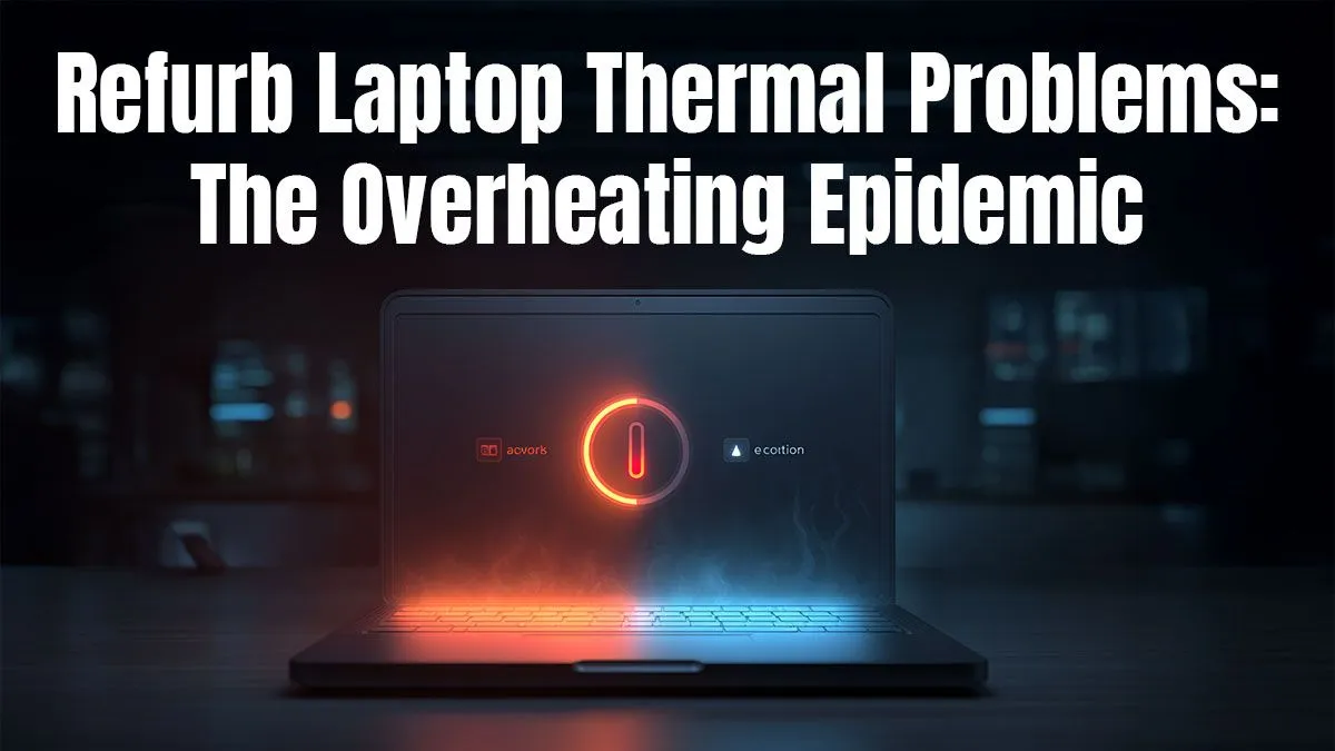 Stop Refurbished Laptop Overheating