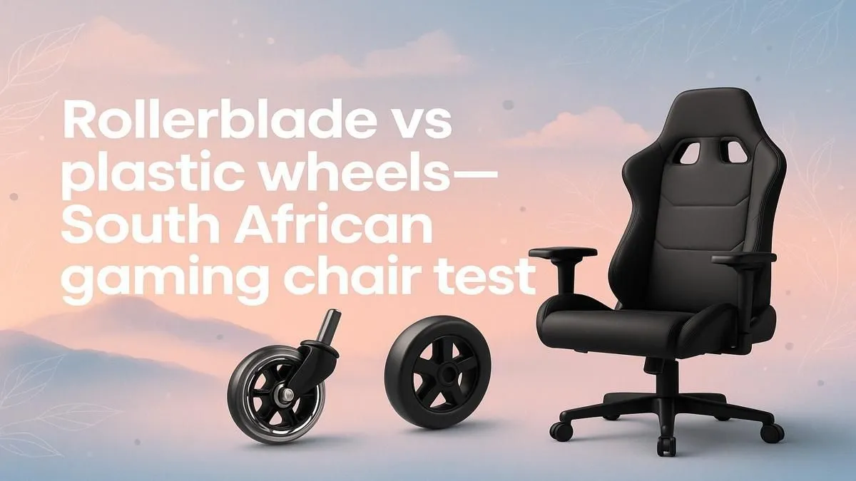 Rollerblade vs Plastic Wheels: Gaming Chair Test