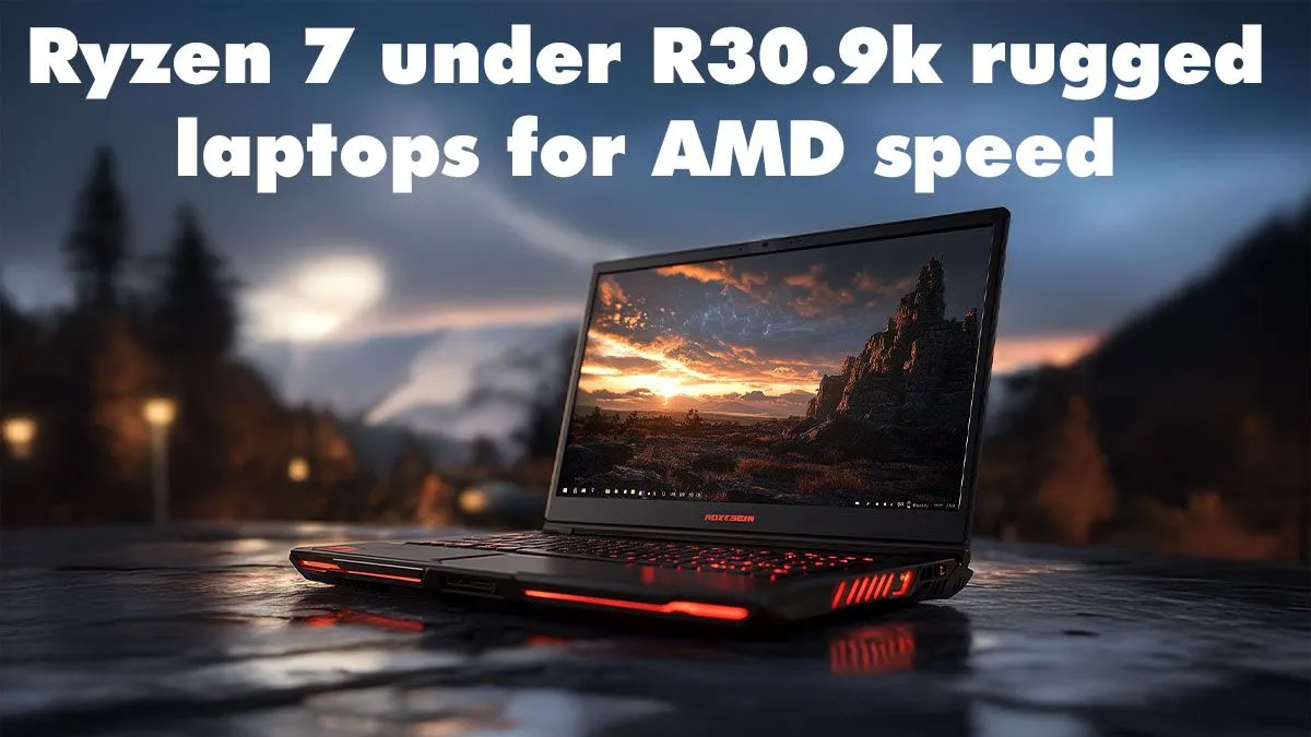 Rugged Ryzen 7 Laptops