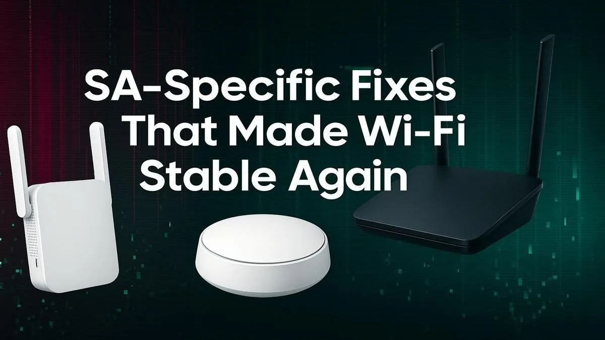 Wi-Fi Fixes for SA Stability