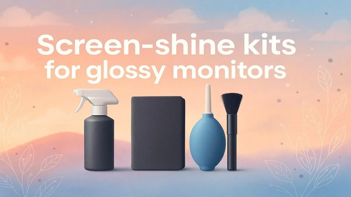 Crystal-Clear Glossy Displays