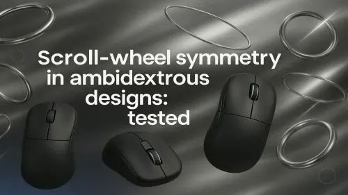 Symmetrical Scroll-Wheels in Ambidextrous Mice: Tested