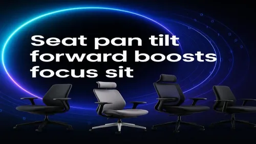 Seat Pan Tilt Adjustment Benefits | Improve Focus Sitting