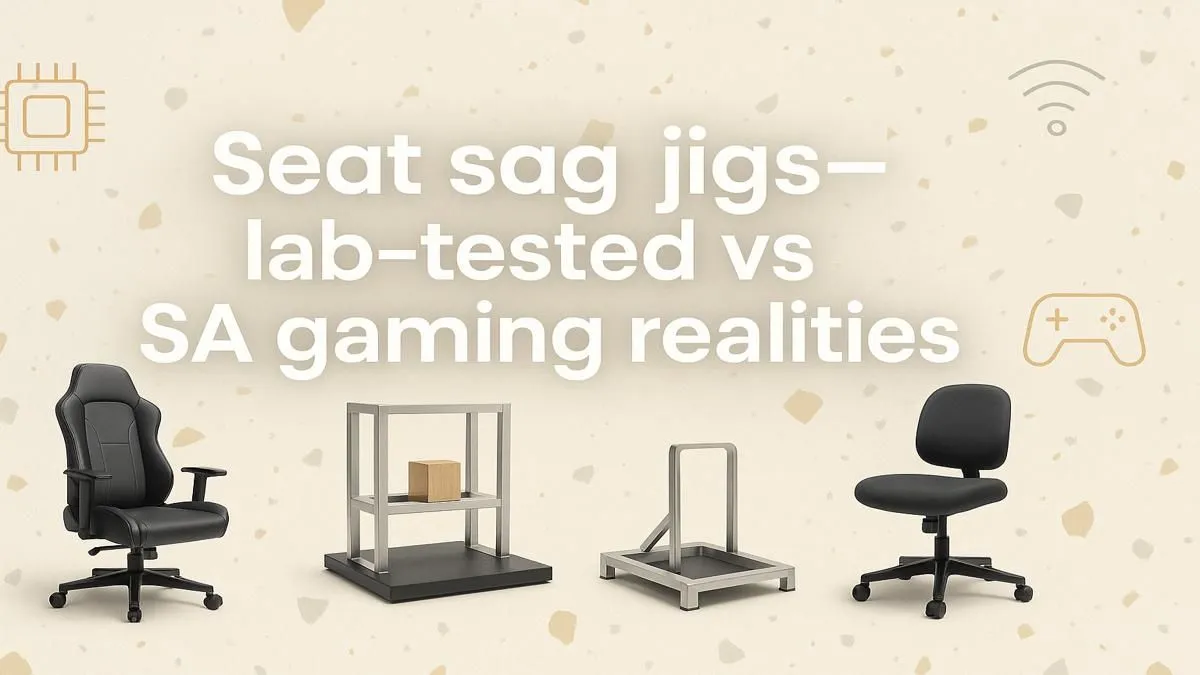 Lab vs. Reality: Seat Sag Jigs in Gaming Seats