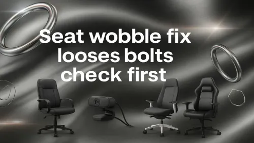 Fix Seat Wobble: Check Loose Bolts First