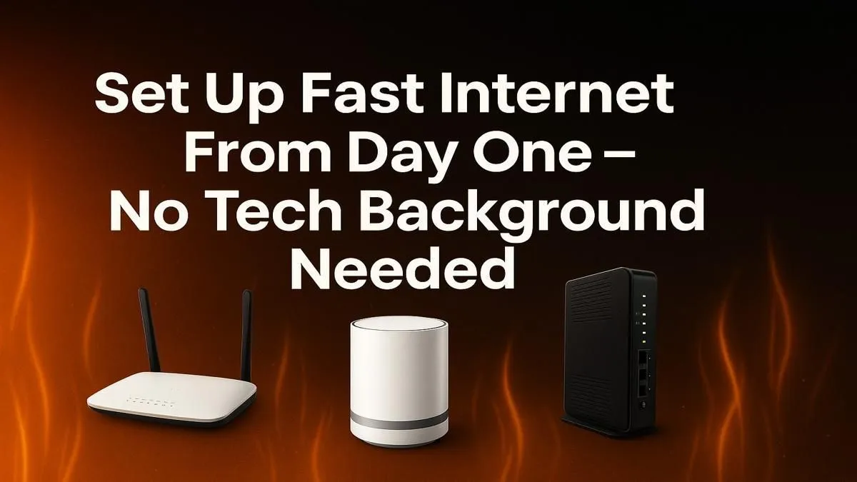 Quick Internet Setup for Beginners