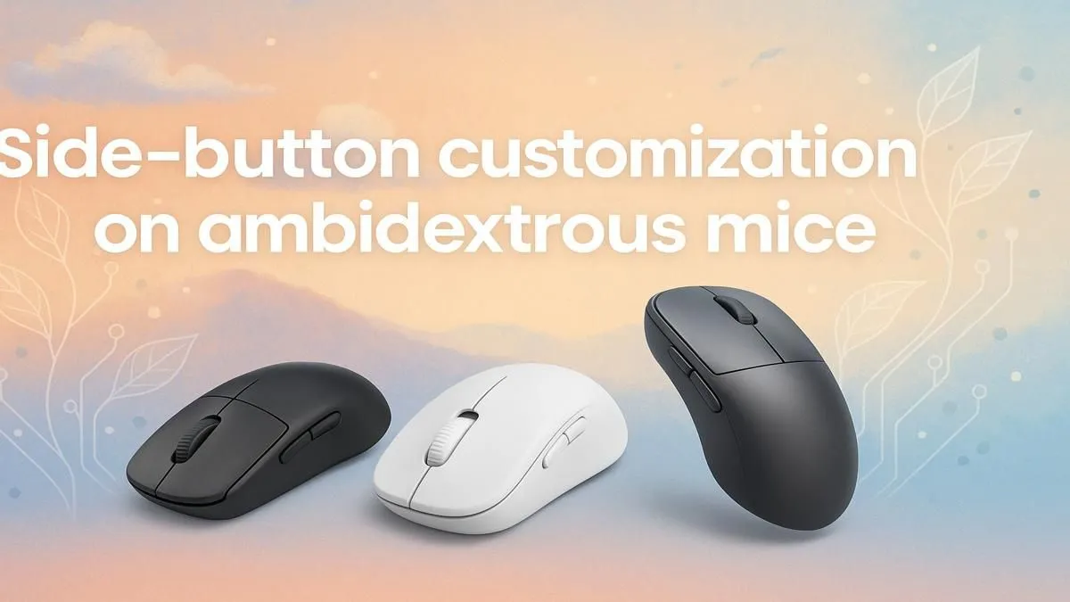 Side Button Customization for Ambidextrous Mice | Evetech
