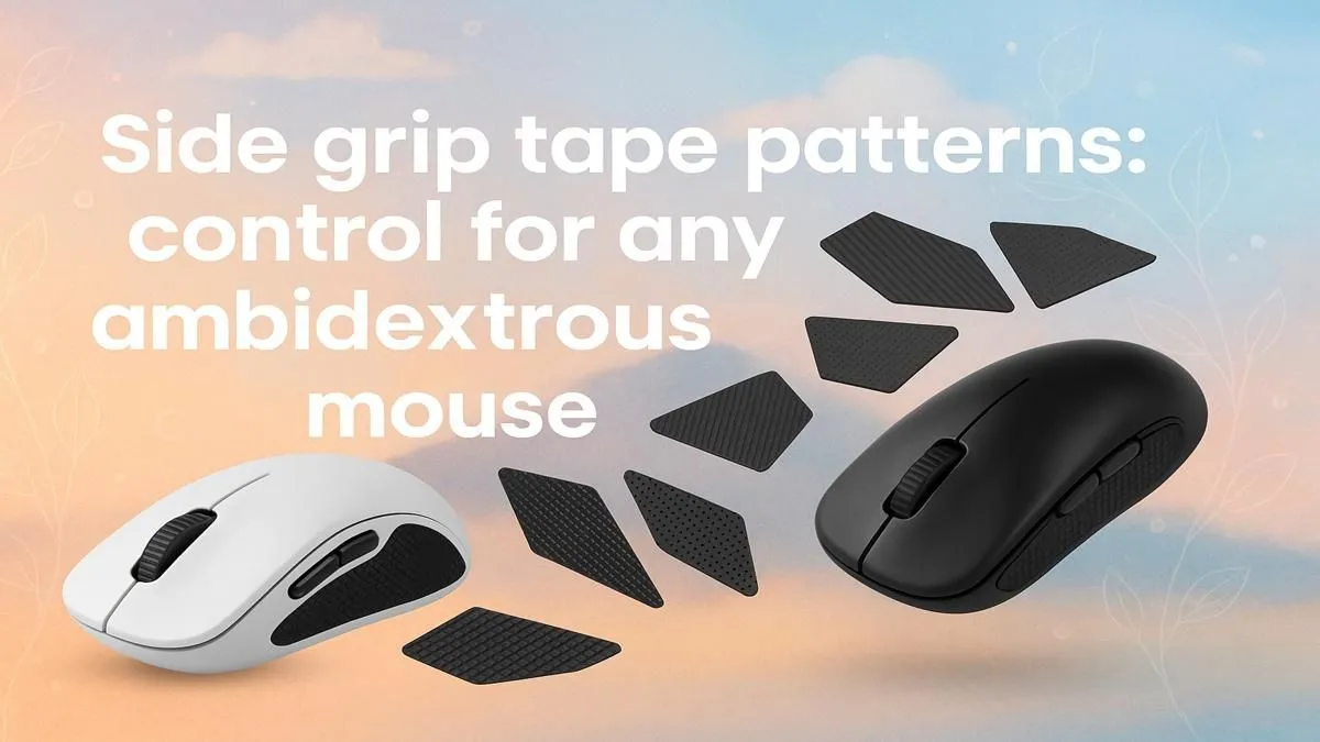 Optimal Patterns for Mouse Grip Control