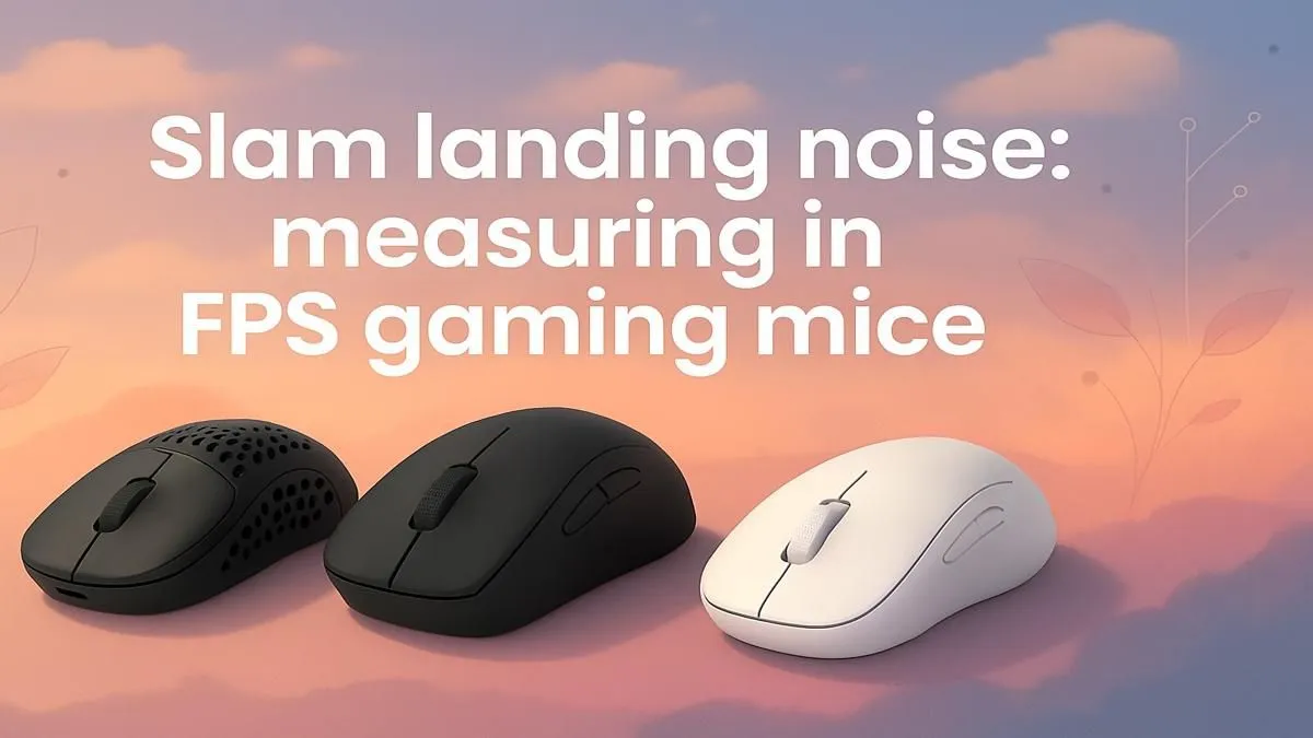 Measuring FPS Mouse Click Noise