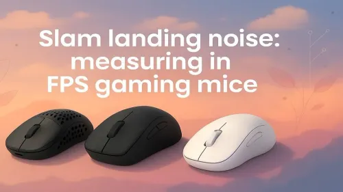 FPS Gaming Mouse Noise Measurement