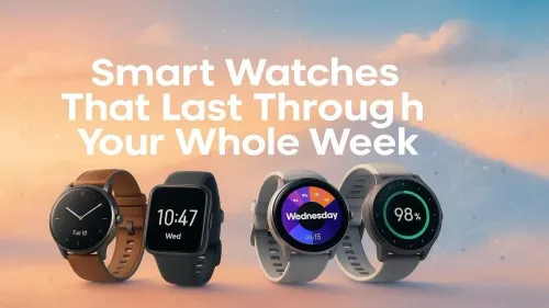 Long-Lasting Smartwatches for Weeklong Use