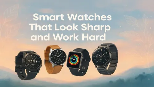 Stylish Smartwatches That Enhance Productivity