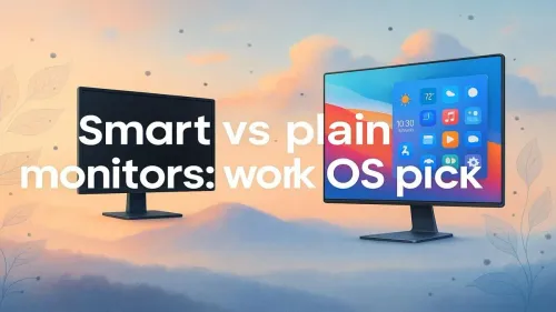 Smart Monitor vs Regular Monitor: Which is Best for Work?