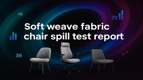 Soft Weave Chair Spill Test Report