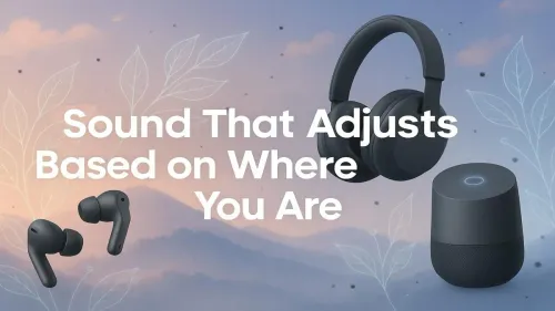 Adaptive Sound Technology: Personalizing Audio Based on Location