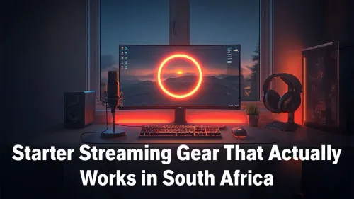 Best Streaming Gear for South Africa Beginners