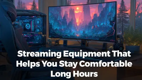 Best Streaming Equipment For Long Hours Comfort