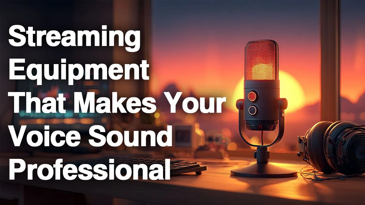 Top Streaming Voice Equipment | Under R5000 Setup | Evetech