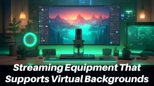 Best Streaming Equipment For Virtual Backgrounds
