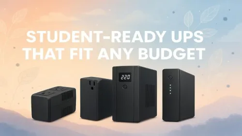 Budget-Friendly UPS for Students | Reliable Power Backup