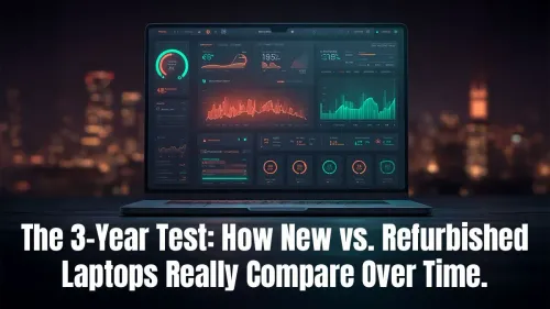 New vs Refurbished Laptops: The 3-Year Performance Test