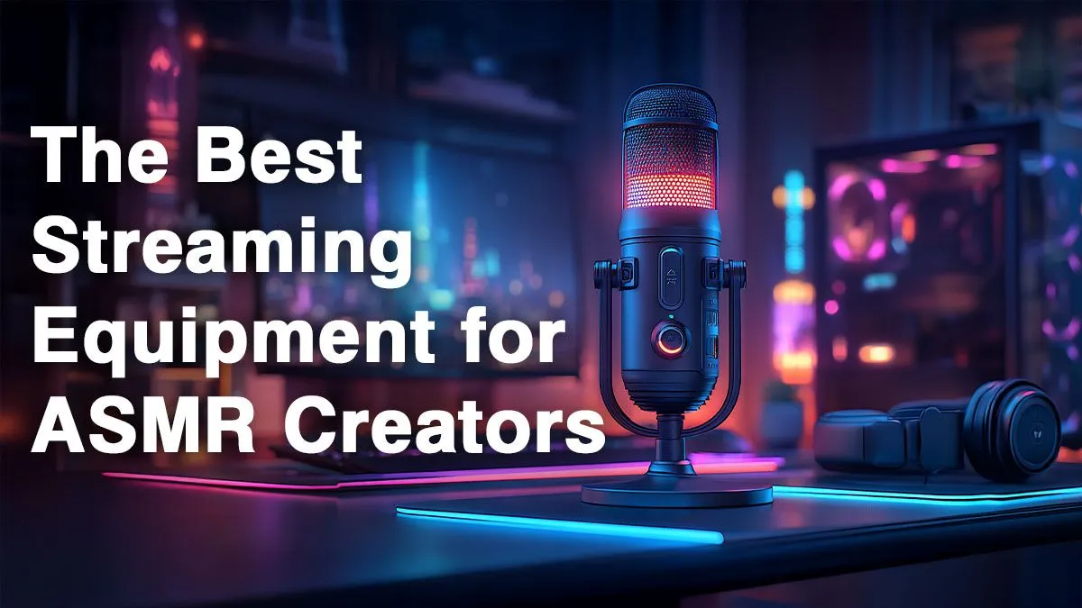 ASMR Streaming Gear | Crisp Sound Setup | Evetech