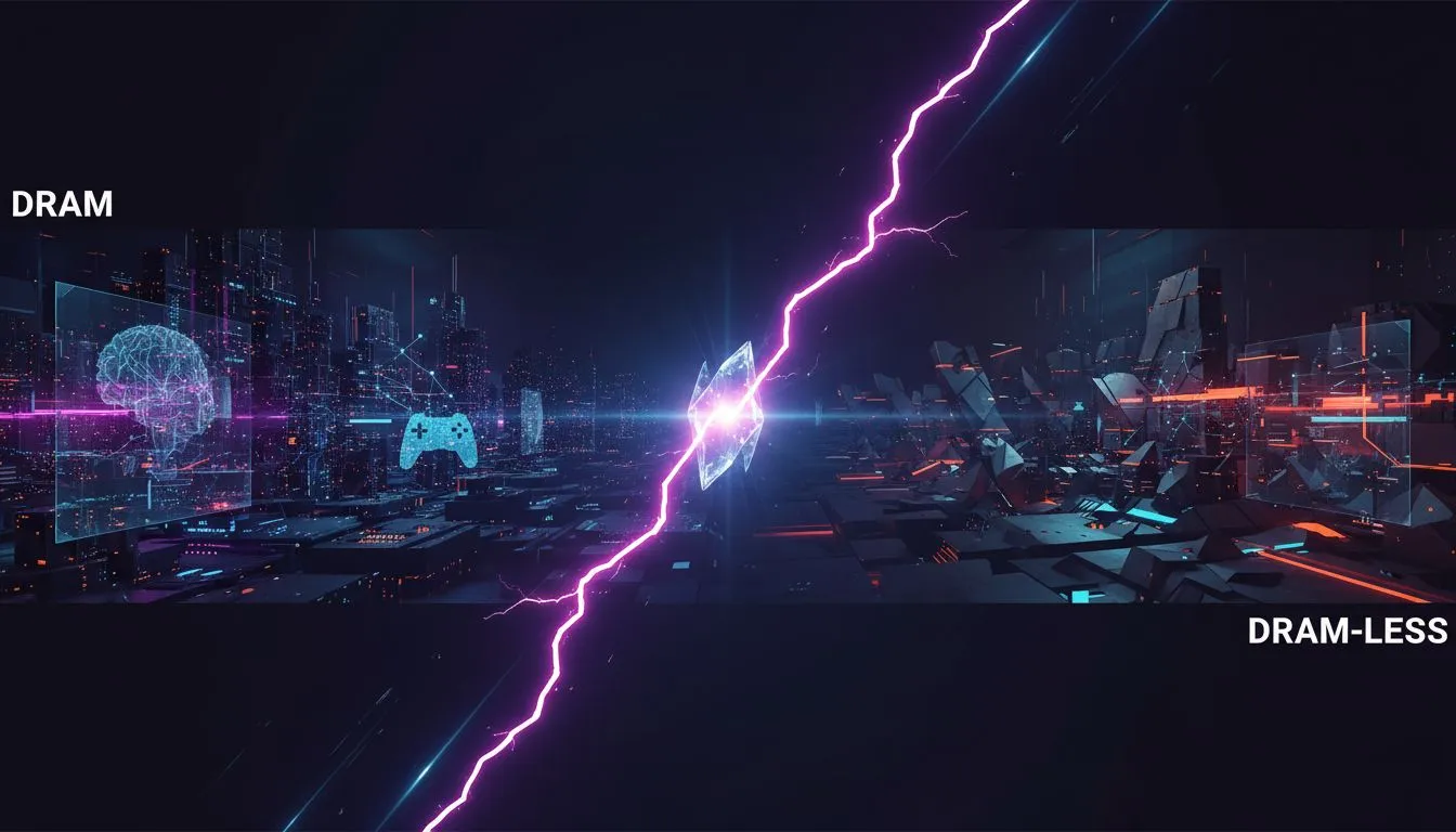 DRAM vs DRAM-less: Quick Guide