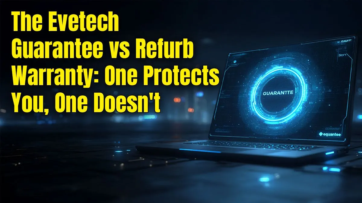 Evetech Guarantee vs Refurb Warranty