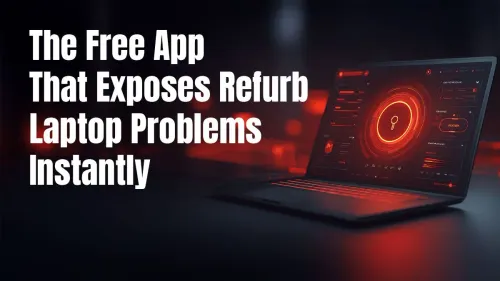 Free App That Detects Refurbished Laptop Issues Fast